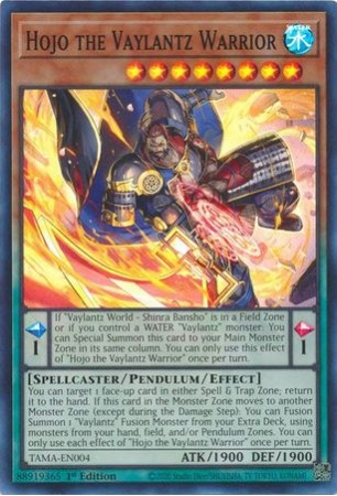 Hojo the Vaylantz Warrior - TAMA-EN004 - Super Rare