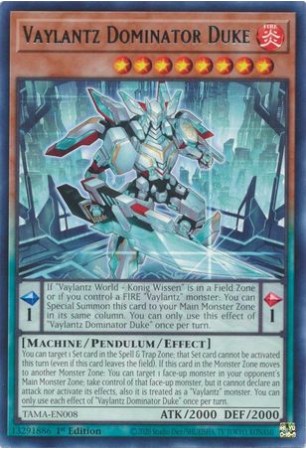 Vaylantz Dominator Duke - TAMA-EN008 - Rare