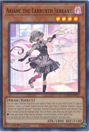 Ariane the Labrynth Servant - TAMA-EN016 - Ultra Rare