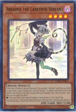 Arianna the Labrynth Servant - TAMA-EN017 - Ultra Rare