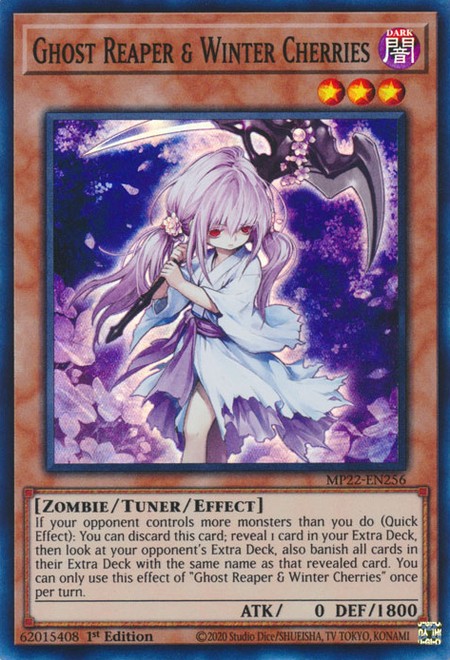 Ghost Reaper & Winter Cherries - MP22-EN256 - Super Rare - Duelshop