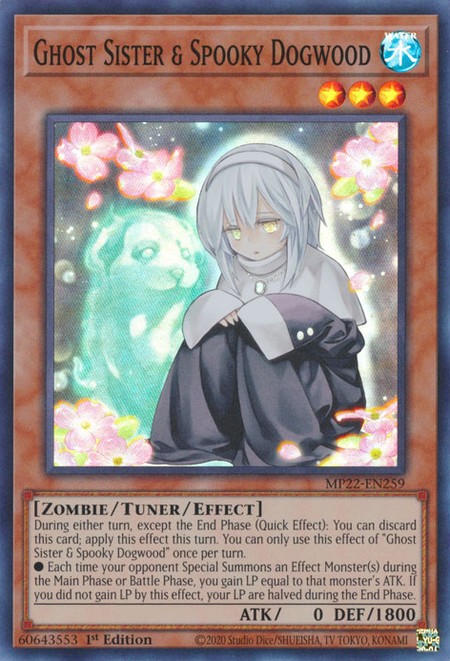 Ghost Sister & Spooky Dogwood - MP22-EN259 - Super Rare - Duelshop