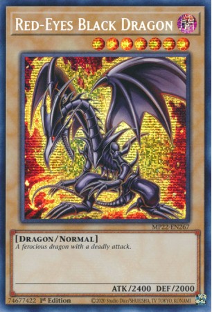 Red-Eyes Black Dragon - MP22-EN267 - Prismatic Secret Rare