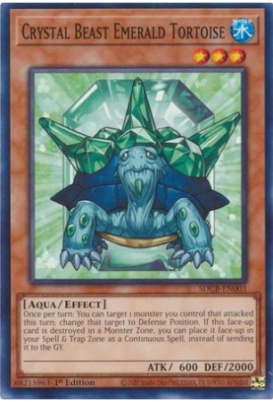 Crystal Beast Emerald Tortoise - SDCB-EN003 - Common