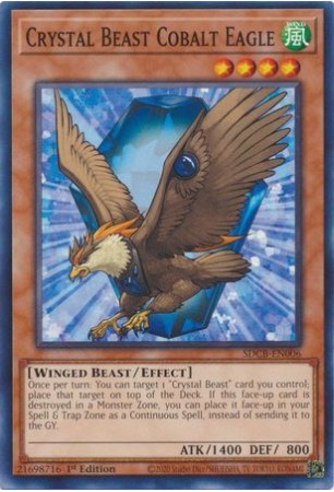 Crystal Beast Cobalt Eagle - SDCB-EN006 - Common