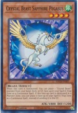 Crystal Beast Sapphire Pegasus - SDCB-EN007 - Common