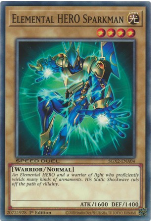 Elemental HERO Sparkman - SGX2-ENA04 - Common