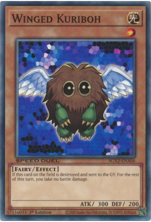 Winged Kuriboh - SGX2-ENA06 - Common