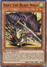 Baku the Beast Ninja - DABL-EN017 - Super Rare