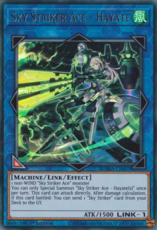 Sky Striker Ace - Hayate - MAMA-EN007 - Ultra Rare