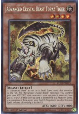 Advanced Crystal Beast Topaz Tiger - BLCR-EN013 - Secret Rare