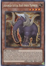 Advanced Crystal Beast Amber Mammoth - BLCR-EN014 - Secret Rare