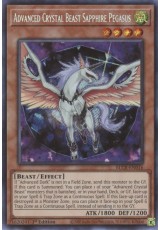 Advanced Crystal Beast Sapphire Pegasus - BLCR-EN016 - Secret Rare