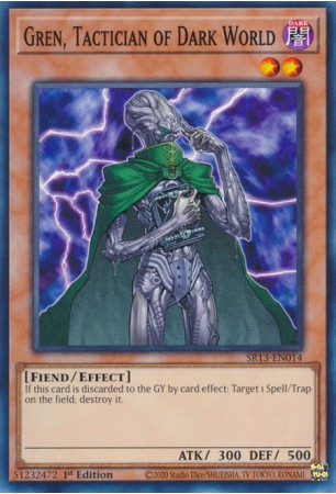 Gren, Tactician of Dark World - SR13-EN014 - Common