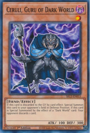 Ceruli, Guru of Dark World - SR13-EN015 - Common