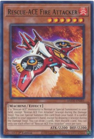 Rescue-ACE Fire Attacker - AMDE-EN005 - Rare