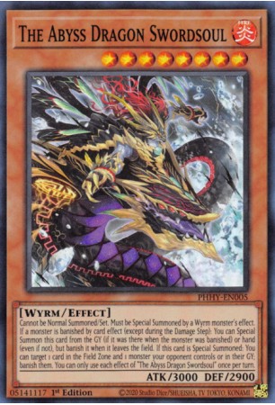 The Abyss Dragon Swordsoul - PHHY-EN005 - Super Rare