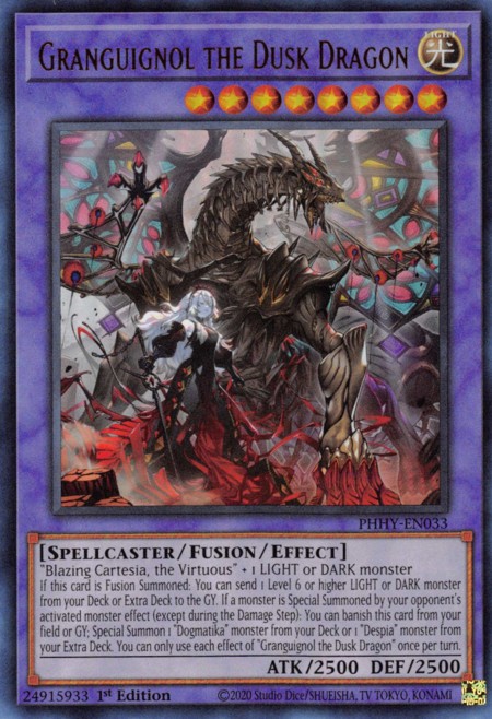 Granguignol the Dusk Dragon - PHHY-EN033 - Ultra Rare - Duelshop