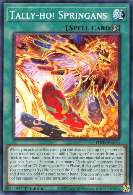Tally-ho! Springans - PHHY-EN054 - Common - Duelshop Tally-ho! Springans - PHHY-EN054 - Common - Duelshop