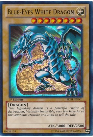 Blue-Eyes White Dragon - SDBE-EN001 - Ultra Rare