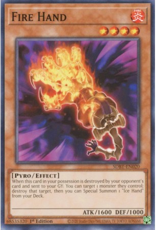 Fire Hand - SDBT-EN020 - Common