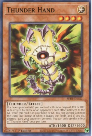 Thunder Hand - SDBT-EN022 - Common