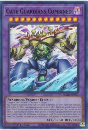 Gate Guardians Combined - MAZE-EN003 - Super Rare