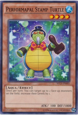 Performapal Stamp Turtle - SECE-EN005 - Common