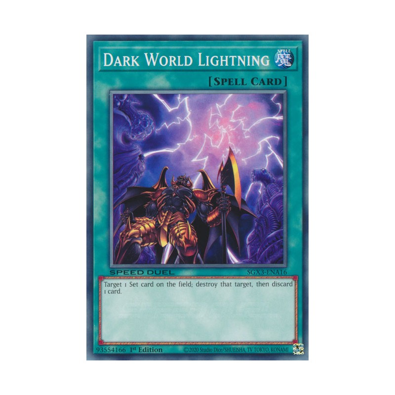 DARK WORLD LIGHTNING 2枚セット CP03-EN005（Darkness Dragoner 