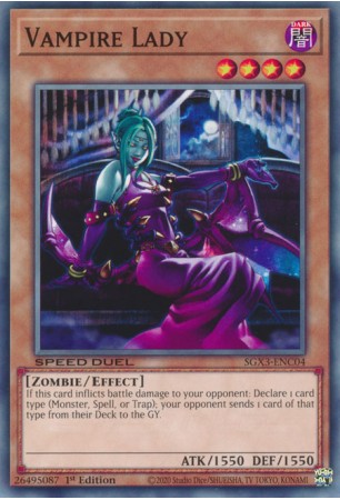 Vampire Lady - SGX3-ENC04 - Common