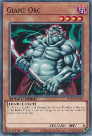 Giant Orc - SGX3-ENE09 - Common