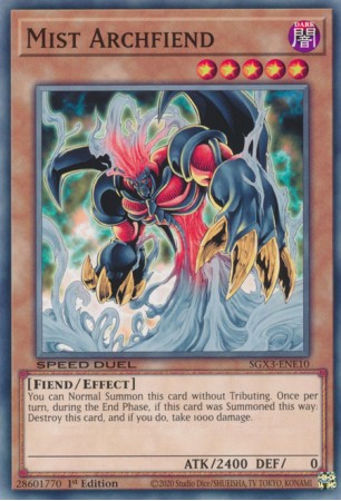 Mist Archfiend - SGX3-ENE10 - Common