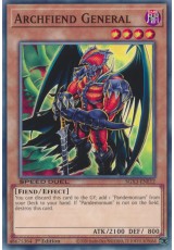 Archfiend General - SGX3-ENE12 - Common