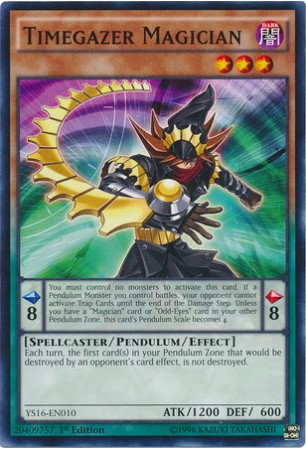 Timegazer Magician - YS16-EN010 - Common