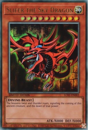 Slifer the Sky Dragon - LC01-EN002 - Ultra Rare