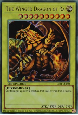 The Winged Dragon of Ra - LC01-EN003 - Ultra Rare