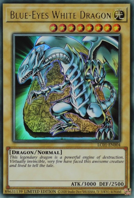 Blue-Eyes White Dragon - LC01-EN004 - Ultra Rare - Duelshop