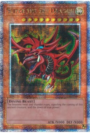 Slifer the Sky Dragon - LC01-EN002 - Quarter Century Secret Rare 