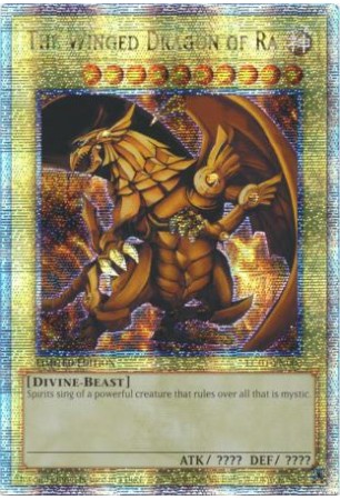 The Winged Dragon of Ra - LC01-EN003 - Quarter Century Secret Rare 