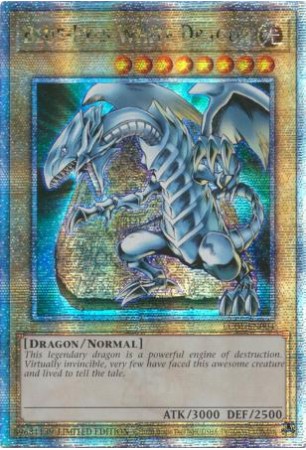 Blue-Eyes White Dragon - LC01-EN004 - Quarter Century Secret Rare