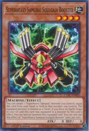 Superheavy Samurai Soulgaia Booster - CYAC-EN005 - Common