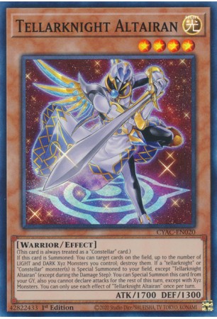 Tellarknight Altairan - CYAC-EN020 - Super Rare