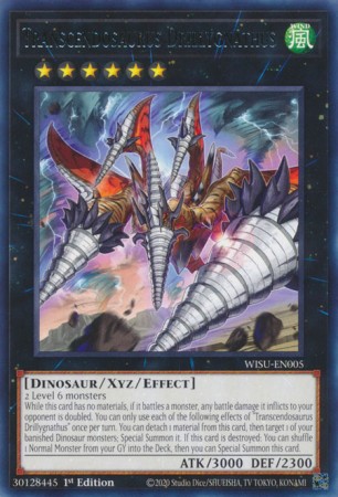 Transcendosaurus Drillygnathus - WISU-EN005 - Rare