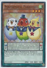 Performapal Parrotrio - YS16-EN005 - Super Rare