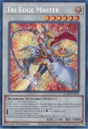 Tri-Edge Master - BLMR-EN008 - Secret Rare