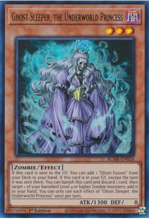 Ghost Sleeper, the Underworld Princess - BLMR-EN024 - Ultra Rare