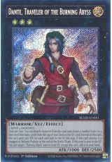 Dante, Traveler of the Burning Abyss - BLMR-EN081 - Secret Rare