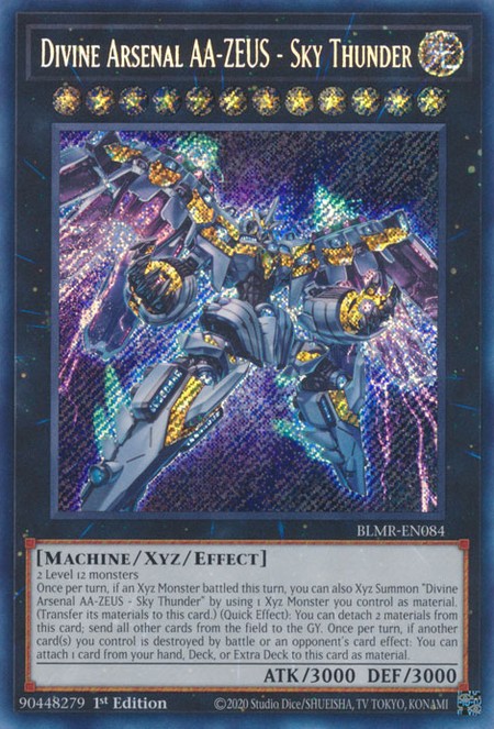 Divine Arsenal AA-ZEUS - Sky Thunder - BLMR-EN084 - Secret Rare