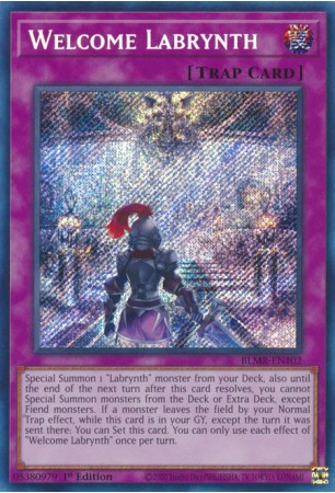 Welcome Labrynth - BLMR-EN102 - Secret Rare