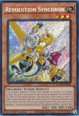 Revolution Synchron - DUNE-EN002 - Secret Rare